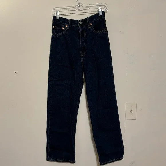Levi's Ribcage Straight Ankle Jean, W26 L27 - Picture 7 of 7